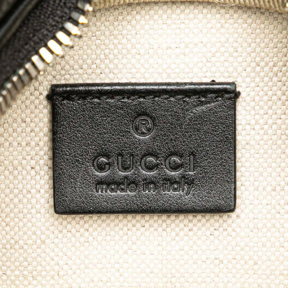 GUCCI Authentic Black Leather Fanny Pack - Picture 8 of 10